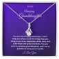To My Amazing Granddaughter - Alluring Beauty Necklace