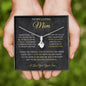To My Loving Mom - Alluring Beauty Necklace