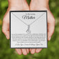 To My Loving Mother Love Your Son - Alluring Beauty Necklace