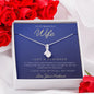 To My Beautiful Wife - Alluring Beauty Necklace