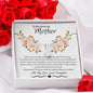 To My Amazing Mother Love Daughter - Alluring Beauty Necklace