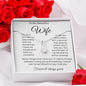 To My Beautiful Wife - Alluring Beauty Necklace