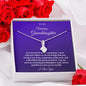 To My Amazing Granddaughter - Alluring Beauty Necklace