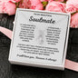 To My Beautiful Soulmate - Alluring Beauty Necklace