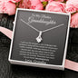 To My badass Granddaughter Love Grandpa - Alluring Beauty Necklace
