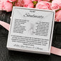 To My Soulmate - Alluring Beauty Necklace