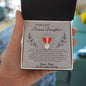To My Lovely Bonus Daughter Love Dad- Alluring Beauty Necklace