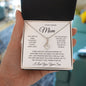 To My Loving Mom Love Your Son - Alluring Beauty Necklace