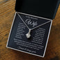 To My Beautiful Wife - Alluring Beauty Necklace