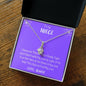 To My Niece - Alluring Beauty Necklace