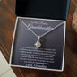 To My badass Granddaughter Love Grandpa - Alluring Beauty Necklace