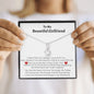 To My Beautiful Girlfriend - Alluring Beauty Necklace