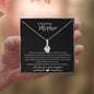 To My Amazing Mother Love Daughter - Alluring Beauty Necklace