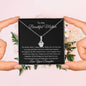 To My Beautiful Loving Mother - Alluring Beauty Necklace