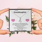 To My Granddaughter Love Grandma - Alluring Beauty Necklace