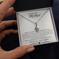 To My Amazing Mother Love Daughter - Alluring Beauty Necklace