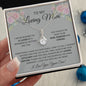 To My Loving Mom Love Your Son- Alluring Beauty Necklace