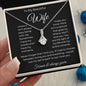 To My Beautiful Wife - Alluring Beauty Necklace