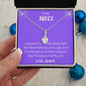 To My Niece - Alluring Beauty Necklace