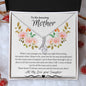 To My Amazing Mother Love Daughter - Alluring Beauty Necklace