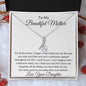 To My Beautiful Loving Mother - Alluring Beauty Necklace