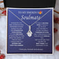 To My Smoking Hot Soulmate - Alluring Beauty Necklace