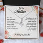 To My Mother Love your Son - Alluring Beauty Necklace