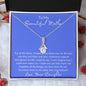To My Beautiful Loving Mother - Alluring Beauty Necklace