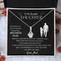To My Beautiful Daughter - Alluring Beauty Necklace