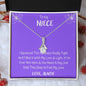 To My Niece - Alluring Beauty Necklace