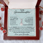 To My Granddaughter Love Grandpa - Alluring Beauty Necklace