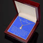 To My Beautiful Loving Mother - Alluring Beauty Necklace