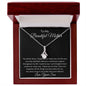 To My Beautiful Mother - Alluring Beauty Necklace