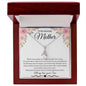 To My Amazing Mother Love Son - Alluring Beauty Necklace