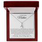 To My Loving Mother Love Your Son - Alluring Beauty Necklace