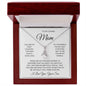 To My Loving Mom Love Your Son - Alluring Beauty Necklace