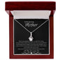 To My Amazing Mother Love Son - Alluring Beauty Necklace