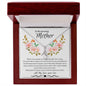 To My Amazing Mother Love Son - Alluring Beauty Necklace