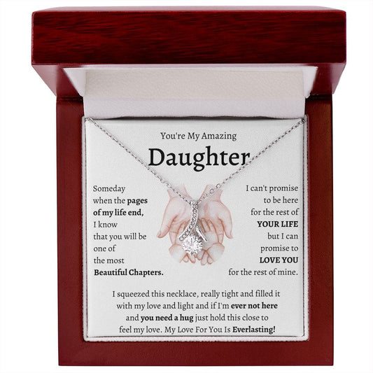 You're My Amazing Daughter- Alluring Beauty Necklace