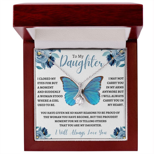 To My Daughter - Alluring Beauty Necklace