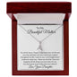 To My Beautiful Loving Mother - Alluring Beauty Necklace