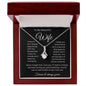 To My Beautiful Wife - Alluring Beauty Necklace