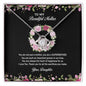 To My Beautiful Mother- Love Knot Necklace
