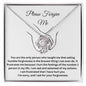 Please Forgive Me - Love Knot Necklace