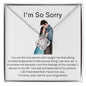 I'm So Sorry - Love Knot Necklace