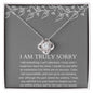 I am Truly Sorry - Love Knot Necklace