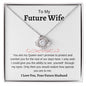 To My Future Wife - Love Knot Necklace