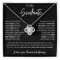 To My Soulmate - Love Knot Necklace