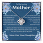 To My Loving Mother - Love Knot Necklace