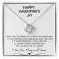 HAPPYVALENTINE'S_AY - LOVE KNOT NECKLACE